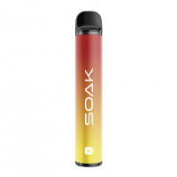 Одноразовая электронная сигарета SOAK X - Pineapple Ice (Ананас Лед)