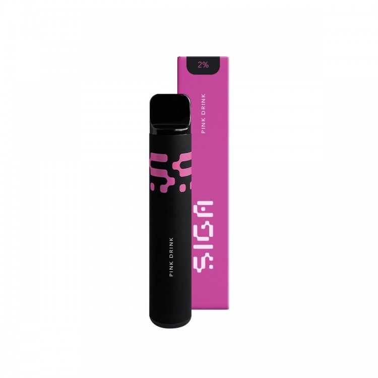Одноразовая электронная сигарета SIGA 1500 - PINK DRINK