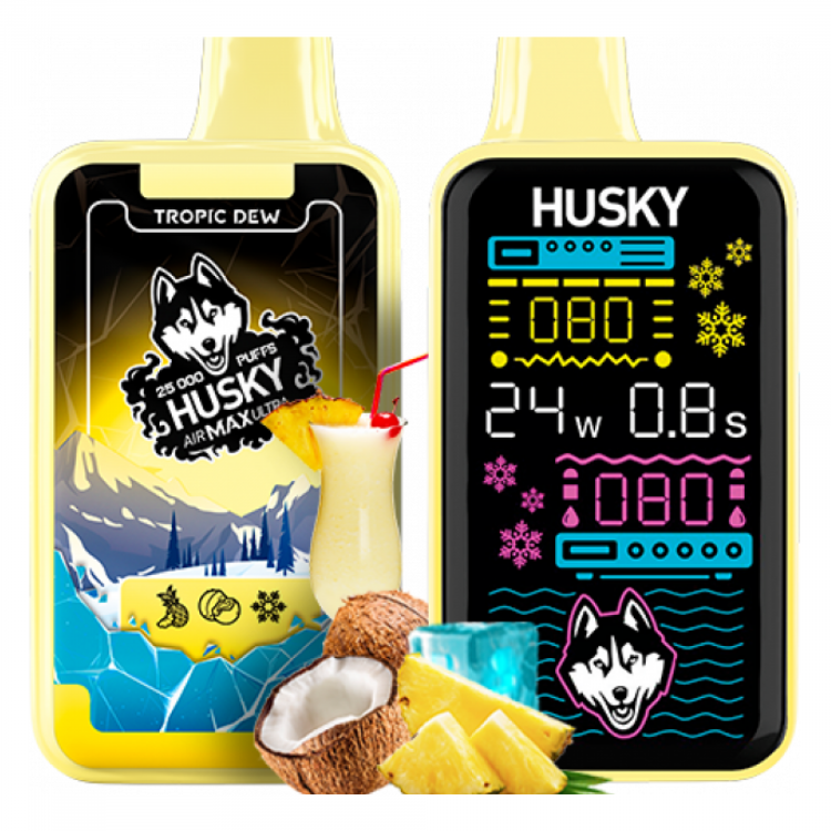 Одноразовая электронная сигарета Husky Airmax Ultra 25000 тяг - Tropic dew