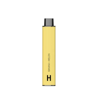 Одноразовая электронная безникотиновая сигарета Hyla 4500 – 10% Guarana BANANA + MELON