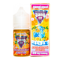Жидкость Gang Ice Strong Ultra Salt - Апельсиновый Бабл Гам 30 мл (20 Ultra)