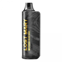 (М) Одноразовая электронная сигарета Lost Mary MO 5000 Golden Black - Grapefruit Passion Fruit