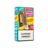 Одноразовая электронная сигарета Joystick Mega Drive 12000 - Ананас Кокос