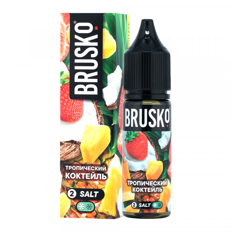 Жидкость Brusko Salt - Тропический коктейль 35 мл (20 мг)