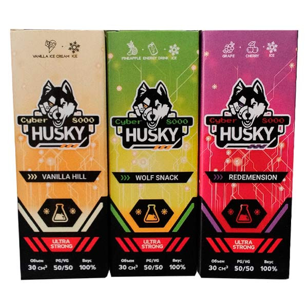 Жидкость Husky Cyber Ultra Strong - Grenada (Гранат, смородина, вишня) 30 мл (20 strong)