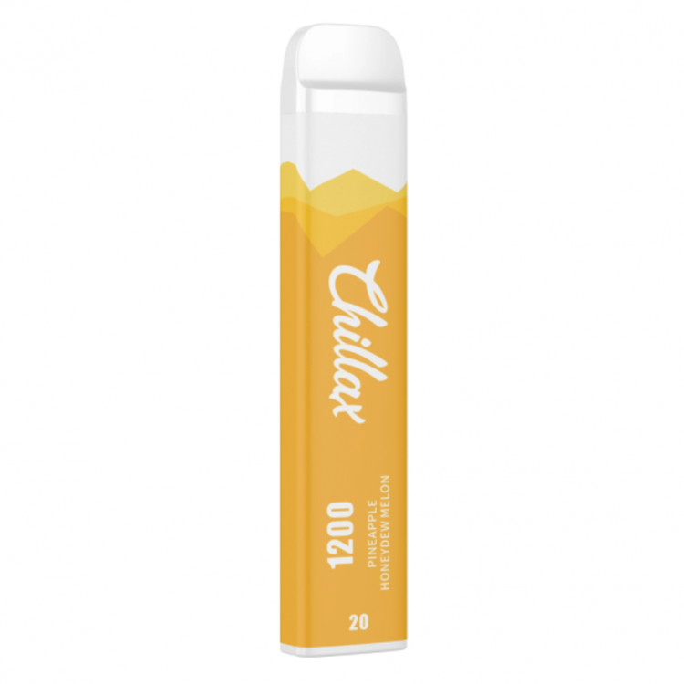 Одноразовая электронная сигарета Chillax 1200 - Pineapple Honey Melon (Ананас и Медовая Дыня)