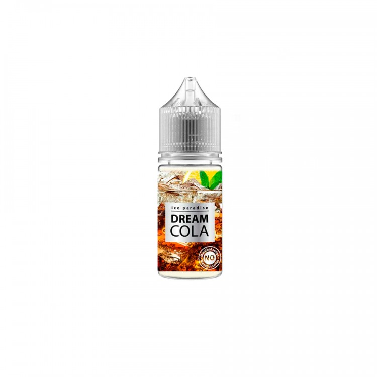 Ice Paradise Salt No Menthol - Dream Cola (Кола, Лимон) 30 мл (20 мг)