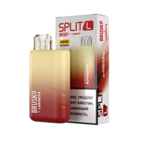 Одноразовая электронная сигарета Brusko SPLIT L (5000) - Клубника