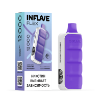 (М) Одноразовая электронная сигарета Inflave Flex 12000 - Кокосовое Мороженое