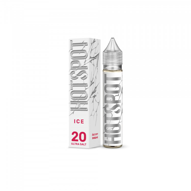 Жидкость HOTSPOT Ice Ultra Salt - Ледяной Йогурт Вишня 30 мл (20 Ultra)