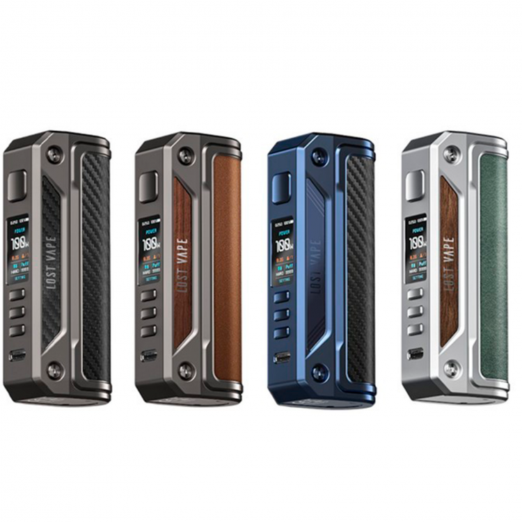 Устройство Lost Vape Thelema Elite ART 40 Pod Kit - Carbon Fiber (Черный карбон)