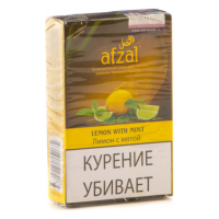 Табак для кальяна Afzal - Lemon with Mint (Лимон с Мятой) 40 гр