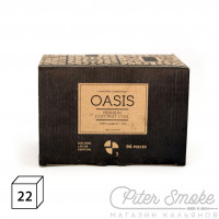 Уголь для кальяна Oasis 96 шт (22 мм)