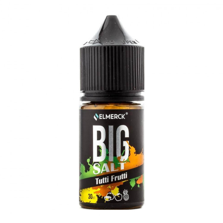 Жидкость ElMerck Big SALT - Tutti Frutti 30 мл (20 мг)