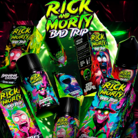Жидкость Rick and Morty Bad Trip Salt - Киви Маракуя Гуава 30 мл (20 мг)