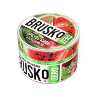 Бестабачная смесь BRUSKO Zero - Арбуз с киви и клубникой 50 гр
