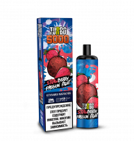 Одноразовая электронная сигарета Turbo 5000 - Strawberry Pasiion Fruit (Клубника Маракуйя)
