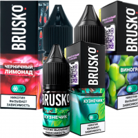 (М) Жидкость BRUSKO Salt - Бабл гам 10 мл (20 мг)
