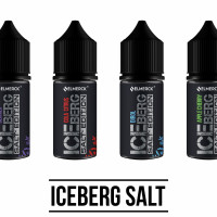 Жидкость ICEBERG LIGHT Salt - Чёрная смородина с клюквой 30 мл (20 мг)