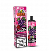 Одноразовая электронная сигарета Turbo 5000 - Grape Cherry Blackberry (Виноград Вишня Ежевика)