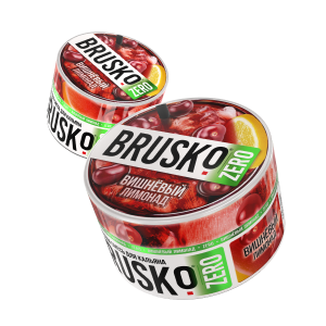 Бестабачная смесь BRUSKO Zero - Вишневый лмионад 50 гр