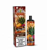Одноразовая электронная сигарета Turbo 5000 - Raspberry Pineapple Orange (Малина Апельсин Ананас)