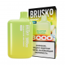 (М) Одноразовая электронная сигарета Brusko Magic 3000 - ледяное яблоко