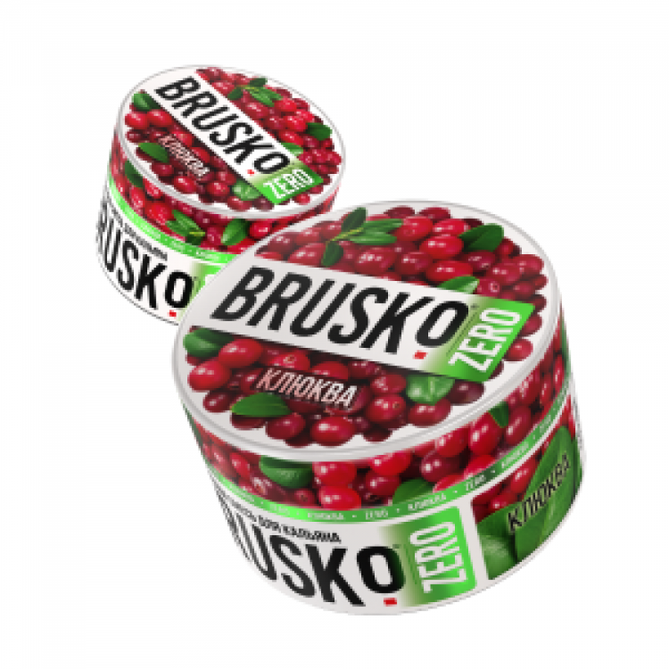 Бестабачная смесь BRUSKO Zero - Клюква 50 гр