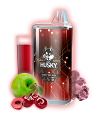Одноразовая электронная сигарета Husky CYBER (8000) - TASTY SPLASH (Зеленое яблоко, Вишня)