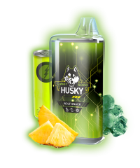 Одноразовая электронная сигарета Husky CYBER (8000) - WOLF SNACK (Энергетик, Ананас, Лед)