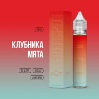 Жидкость Hotspot DOT Salt - Клубника Мята 30 мл (18 мг)