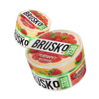 Бестабачная смесь BRUSKO Zero - Грейпфрут с малиной 50 гр