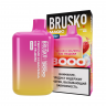 (М) Одноразовая электронная сигарета Brusko Magic 3000 - персик и малина со льдом