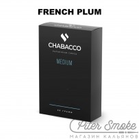 Бестабачная смесь Chabacco Medium - French Plum (Чернослив) 50 гр