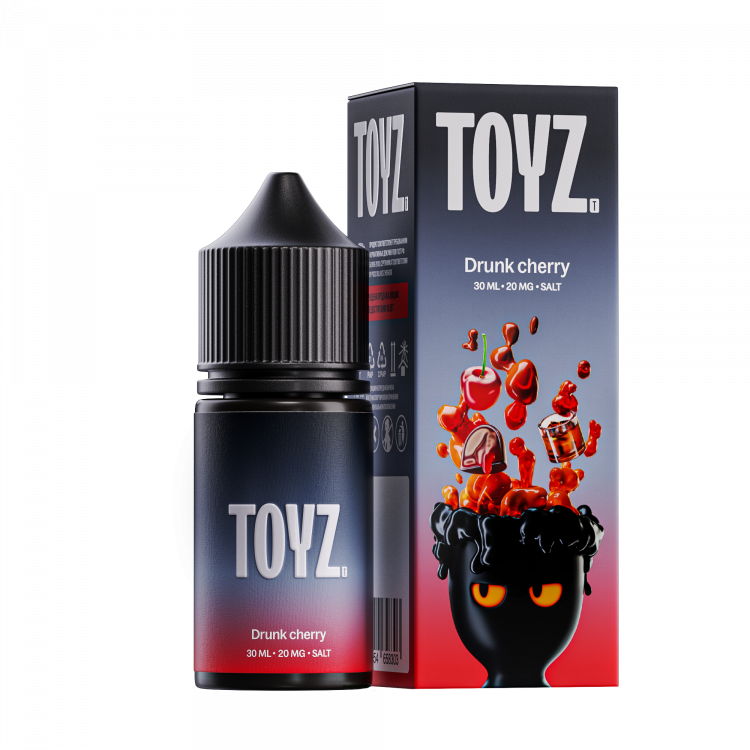 Жидкость Toyz Strong Ultra Salt - Drunk cherry (Вишня) 30 мл (20 Ultra)