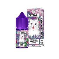 Жидкость Catswill Salt - Клубника Виноград Мята 30 мл (20 мг)