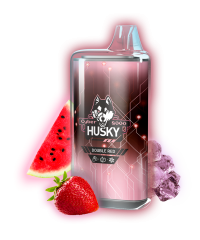 Одноразовая электронная сигарета Husky CYBER (8000) - DOUBLE RED (Клубника, Арбуз, Лед)