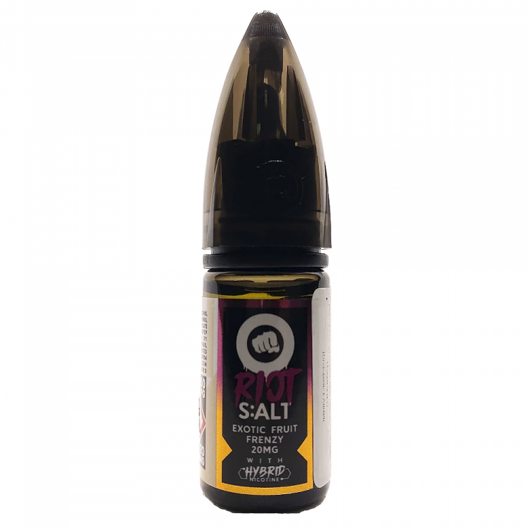 Жидкость RIOT Salt - Exotic Fruit Frenzy (Экзотические фрукты) 10 мл (20 мг)