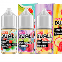 Жидкость DUALL Salt Light - Хвоя Лесные ягоды Мята 30 мл (20 мг)