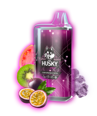 Одноразовая электронная сигарета Husky CYBER (8000) - HAKUNAMATATA (Маракуйа, Киви, Гуава, Лед)