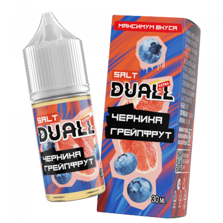 Жидкость DUALL EXTRA Ultra Salt - Черника Грейпфрут 30мл (20 Ultra)