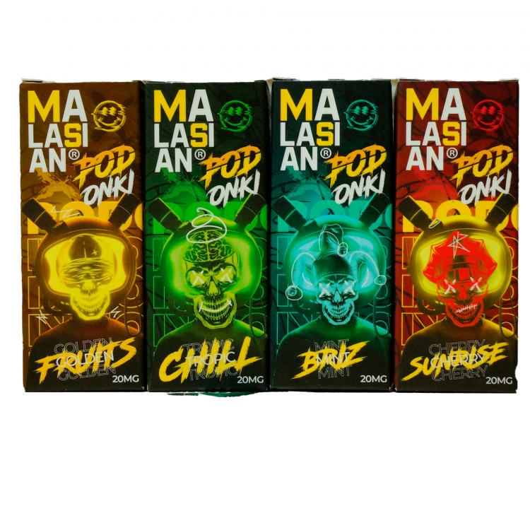 Жидкость PODONKI MALASIA Hard Ultra Salt - GOLDEN FRUITS (Манго Гуава Маракуйя) 30 мл (20 Ultra)