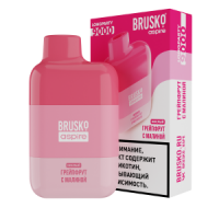 (М) Одноразовая электронная сигарета Brusko Longparty 9000 - Грейпфрут с малиной