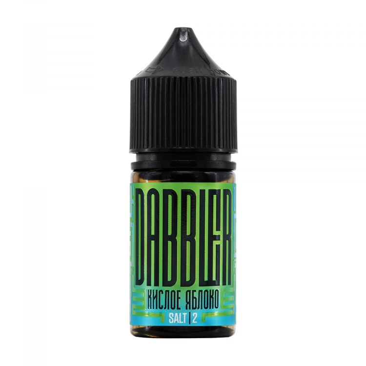 Жидкость Dabbler Salt - Кислое яблоко 30 мл (20 мг)