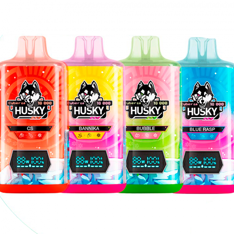 Одноразовая электронная сигарета Husky Cyber 2.0 18000 - VANILLA HILL
