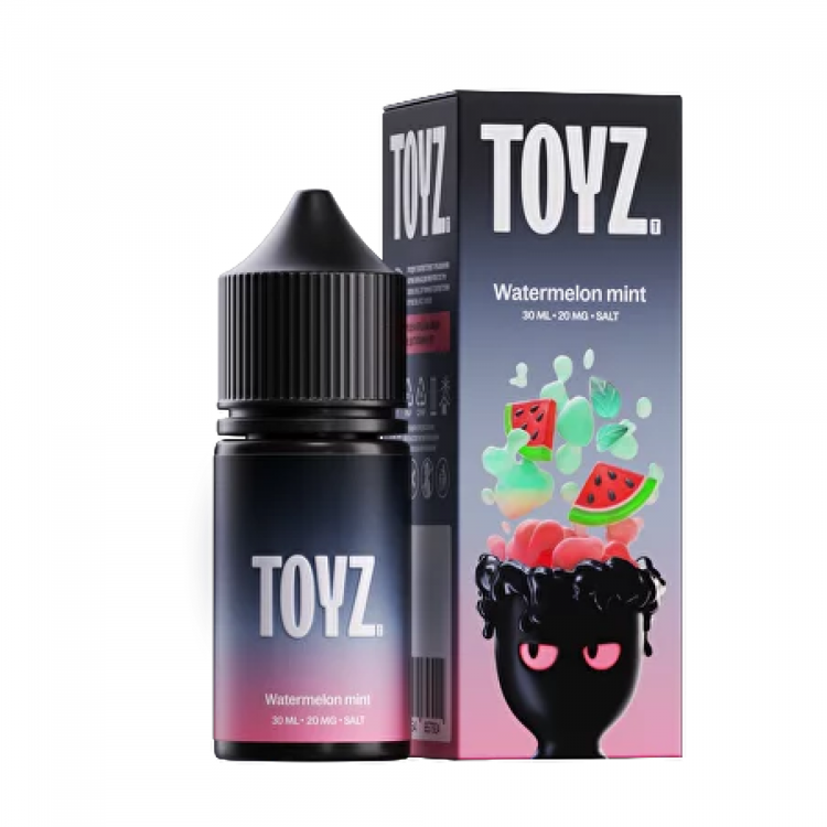 Жидкость TOYZ Salt - Watermelon mint (Арбуз мята) 30 мл (20 мг)