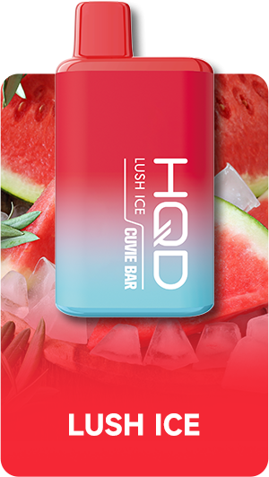 Одноразовая электронная сигарета HQD Cuvie Bar 7000 - Lush ice (Арбуз со льдом)