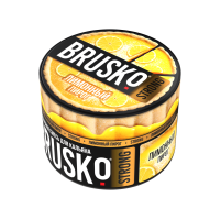Бестабачная смесь BRUSKO Strong - Лимонный пирог 50 гр