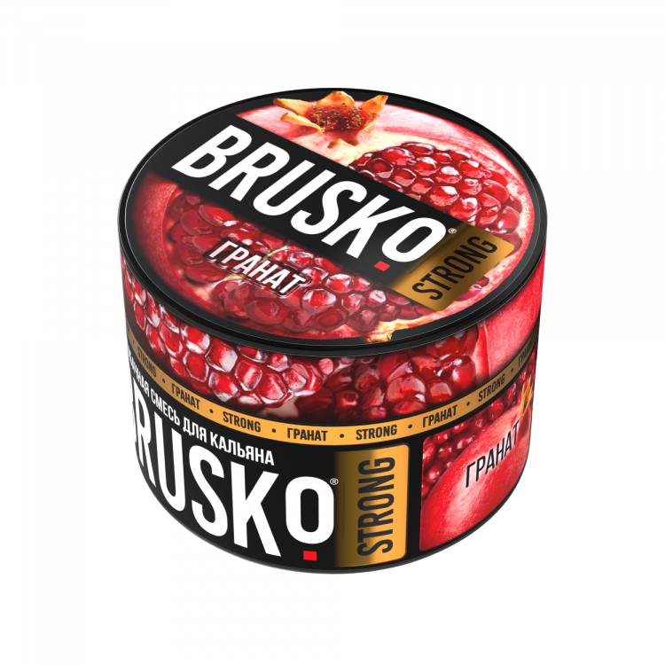 Бестабачная смесь BRUSKO Strong - Гранат 50 гр