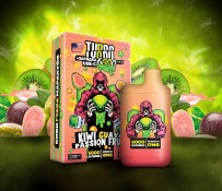 Одноразовая электронная сигарета Turbo 6000 - Kiwi, Passion Fruit, Guava
